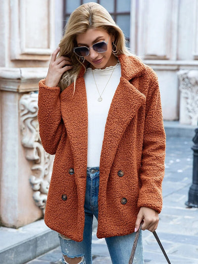 Maya | Chaqueta Teddyjacky | Marrón - Acolchada Y Moderna