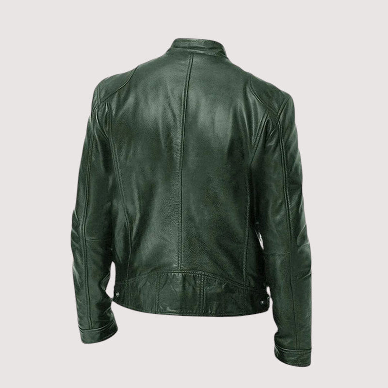 Massimo | Chaqueta de Cuero Ecologico para Hombre