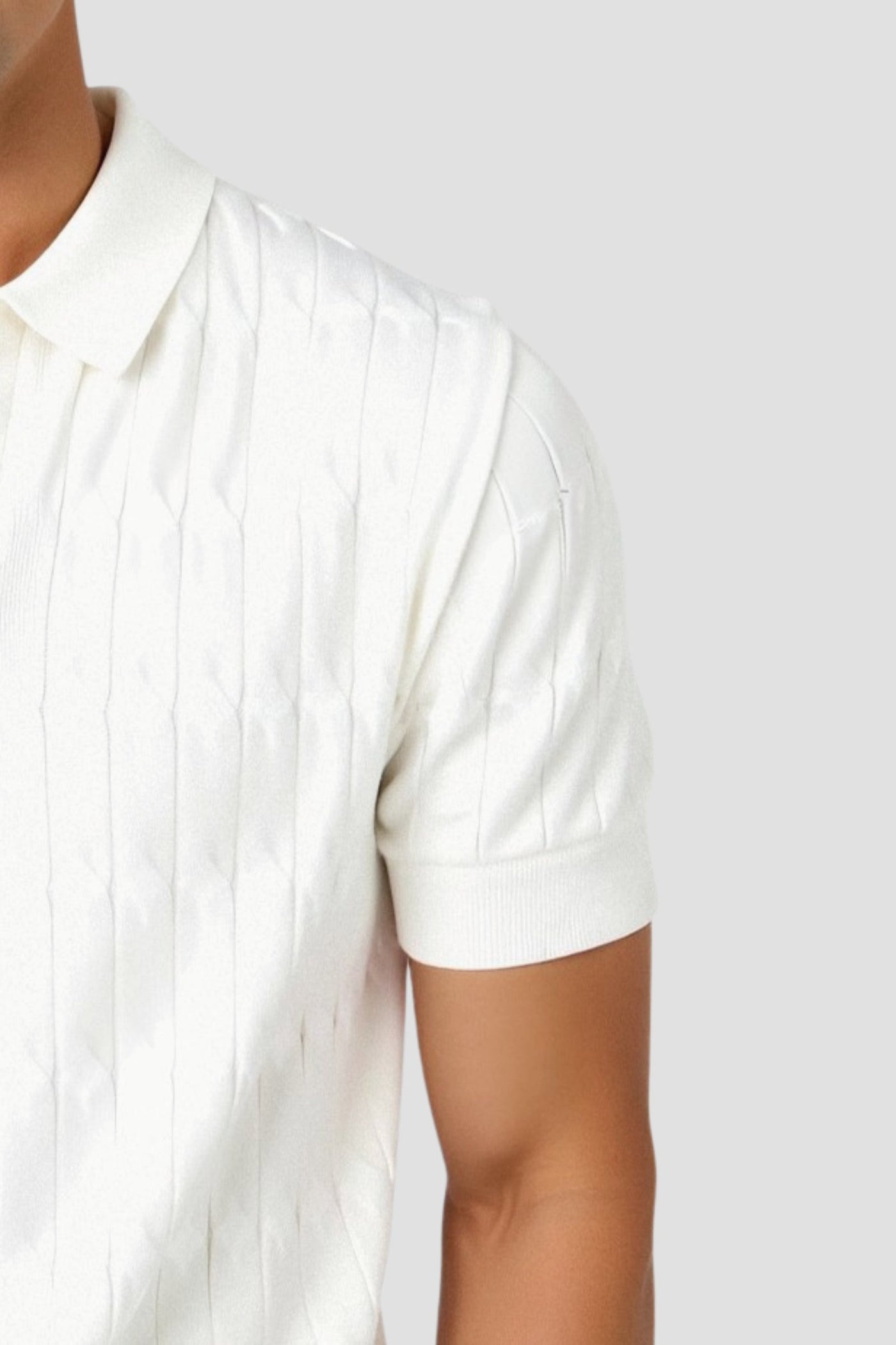 Víctor | Polo De Punto Cableado Premium