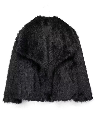 Rocío | Abrigo De Piel Elegante Para Mujer - Corte Regular -