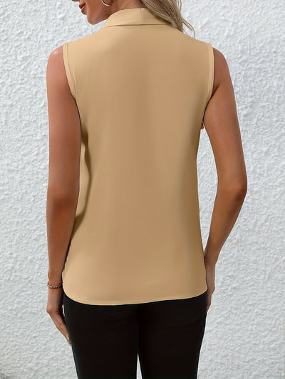 Annabel  | Blusa elegante sin mangas  con escote en V elegante Mijn winkel