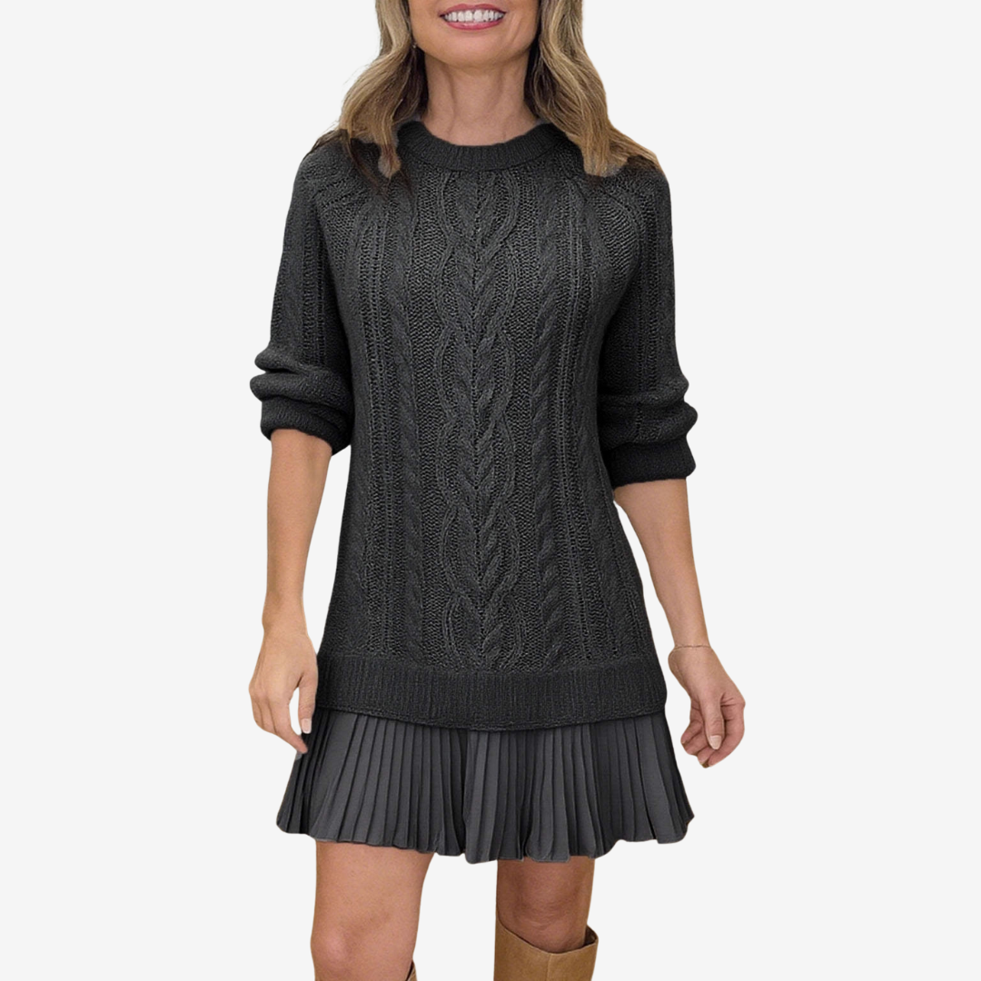 Gaëlle | Vestido Preppy de Otoño
