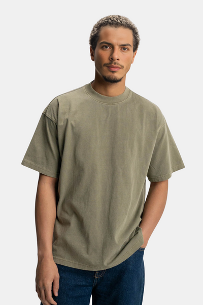 Salvador | Camiseta Lavada De Corte Suelto