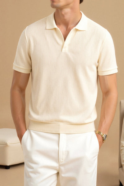 Adrián | Camiseta Polo De Estructura De