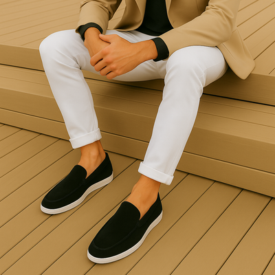 Alexandros | Mocasines Elegantes De Ante