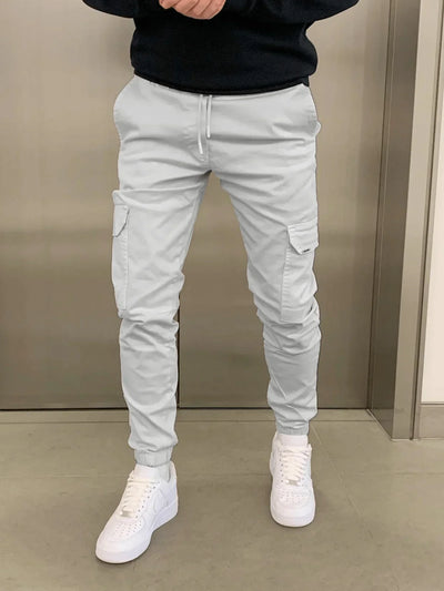 William | Pantalones Cargo Cómodos Elásticos