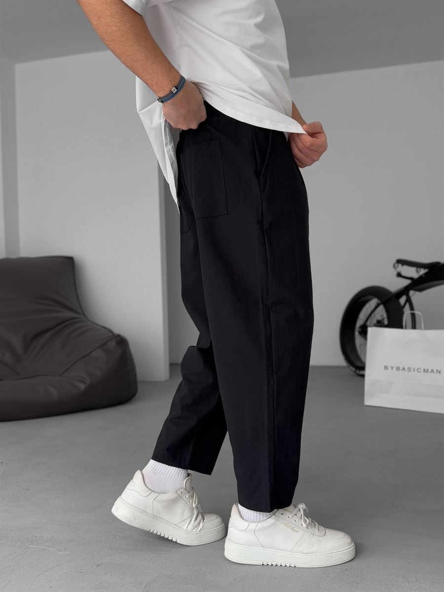 Sergey | Pantalones De Lino De Pierna