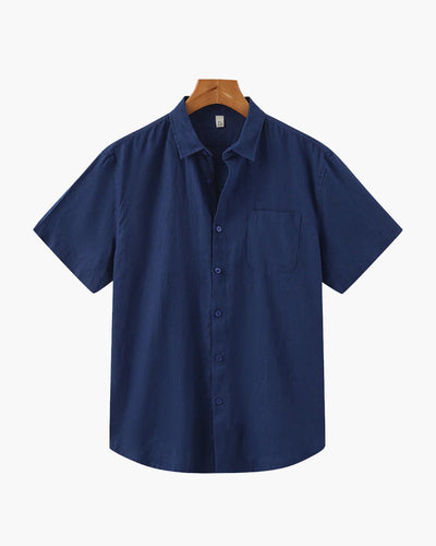 Marc-André | Camisa De Lino (Manga Corta)