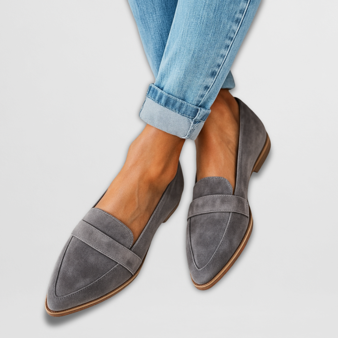 Nadia | Mocasines De Suede