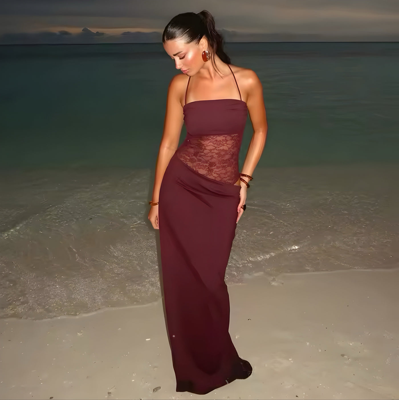 Oihana | Meravi Vestido Sin Mangas Karol Firenze