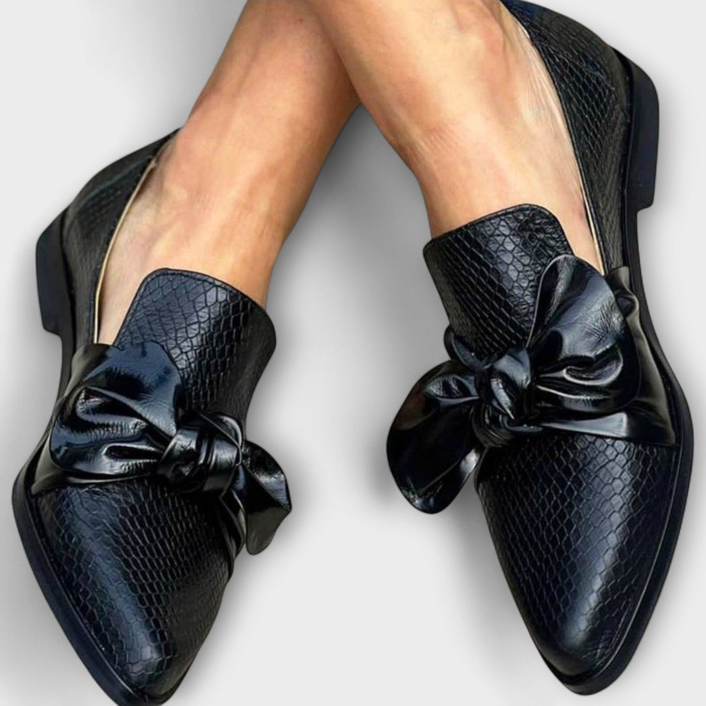 Claudia | Mocasín Con Detalle De Lazo