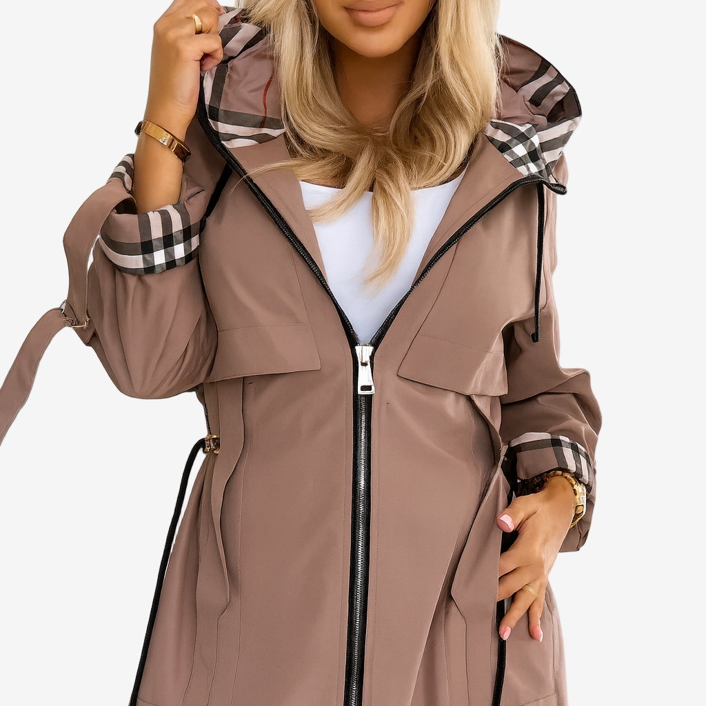 Nathalie | Gabardina Clásica para Otoño
