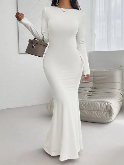 Nuria | Honorata Vestido Largo Maxi Con Manga Larga Karol Firenze