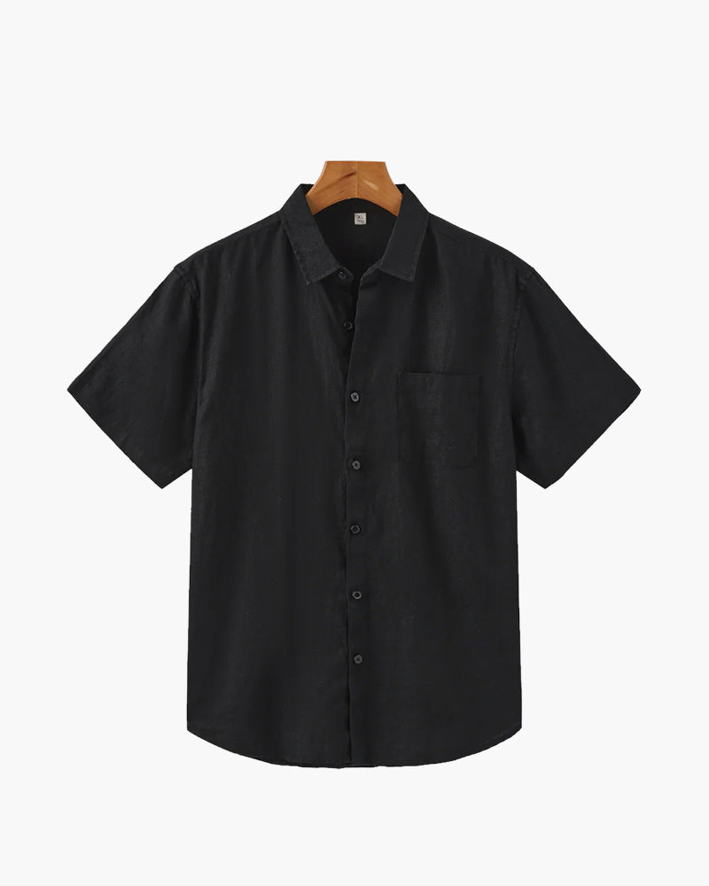 Marc-André | Camisa De Lino (Manga Corta)