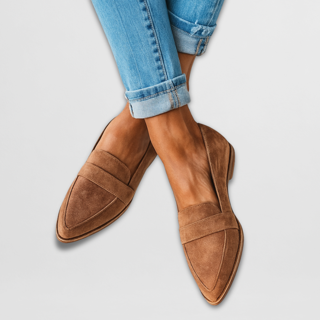 Nadia | Mocasines De Suede