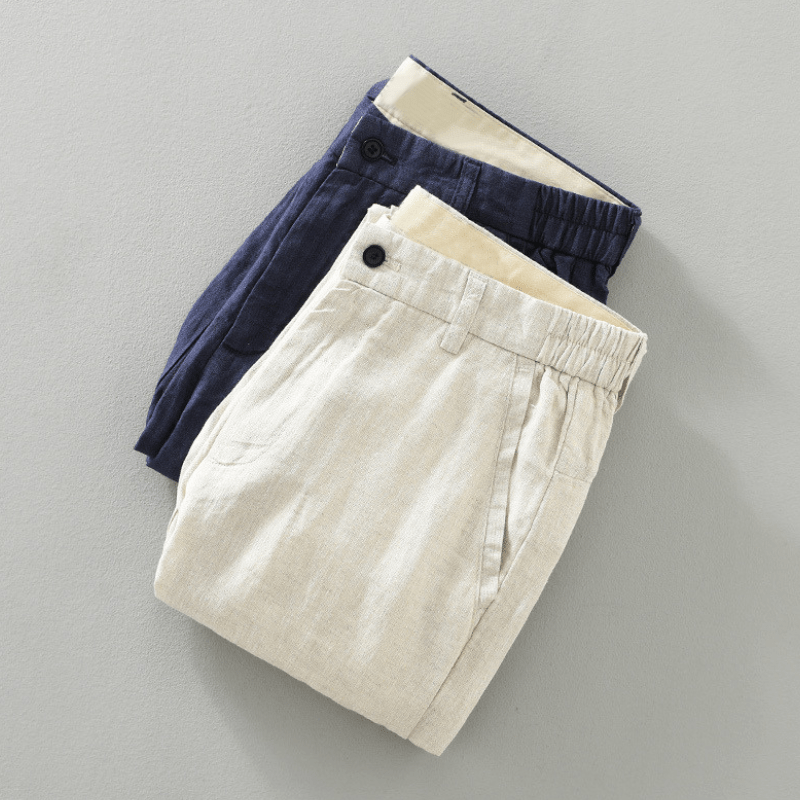 Ali | Pantalones Casual De Lino