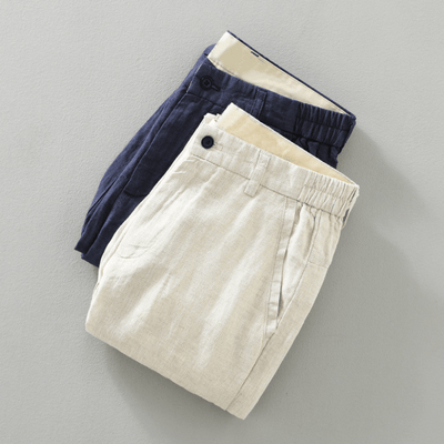 Ali | Pantalones Casual De Lino