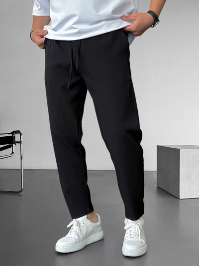 Tariq | Pantalones De Cuerda Tapered Esenciales