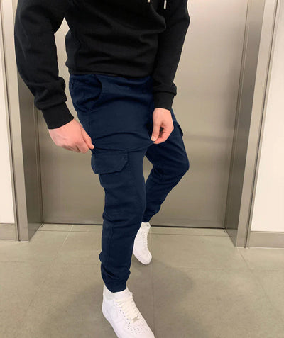 William | Pantalones Cargo Cómodos Elásticos