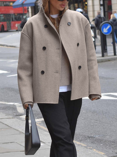 Jimena | Chaqueta Oversize Con Grandes Botones