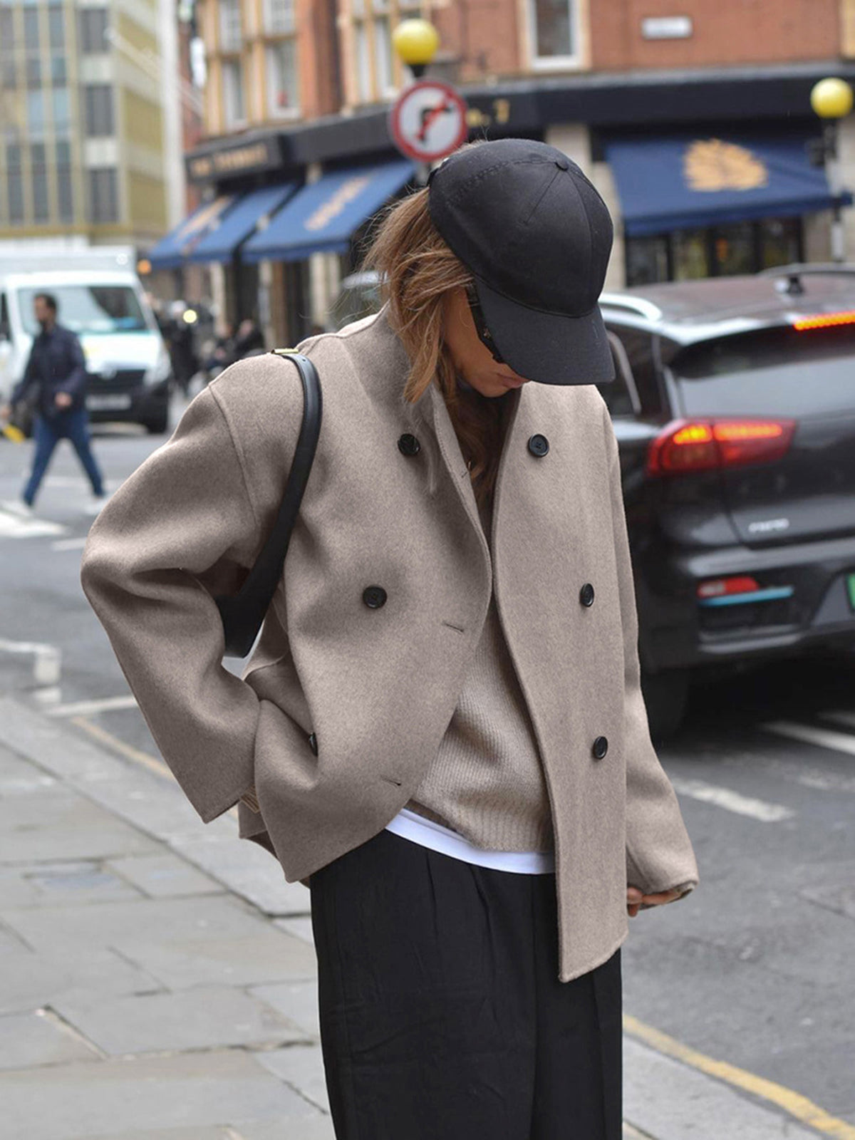 Jimena | Chaqueta Oversize Con Grandes Botones