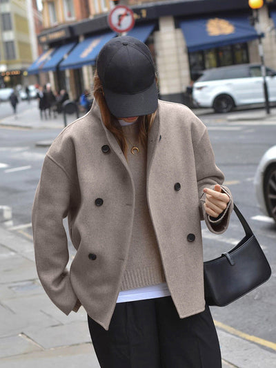Jimena | Chaqueta Oversize Con Grandes Botones