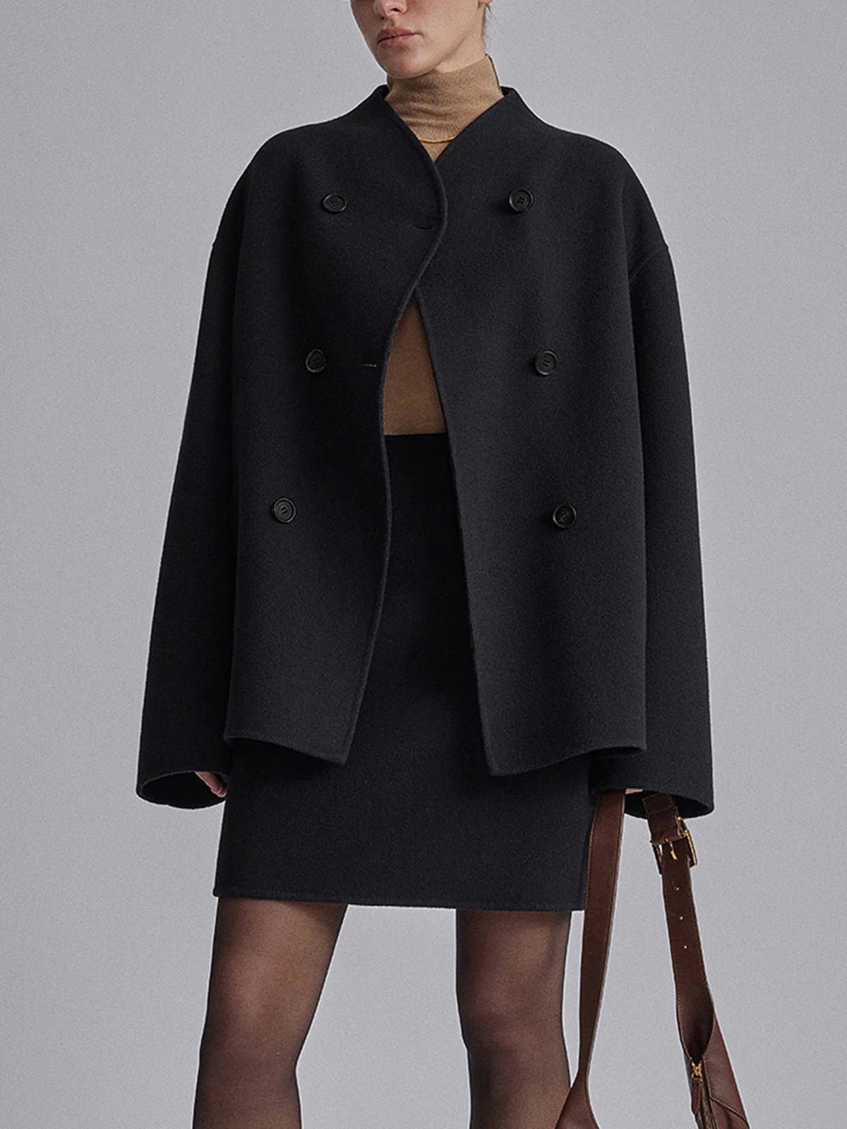Jimena | Chaqueta Oversize Con Grandes Botones