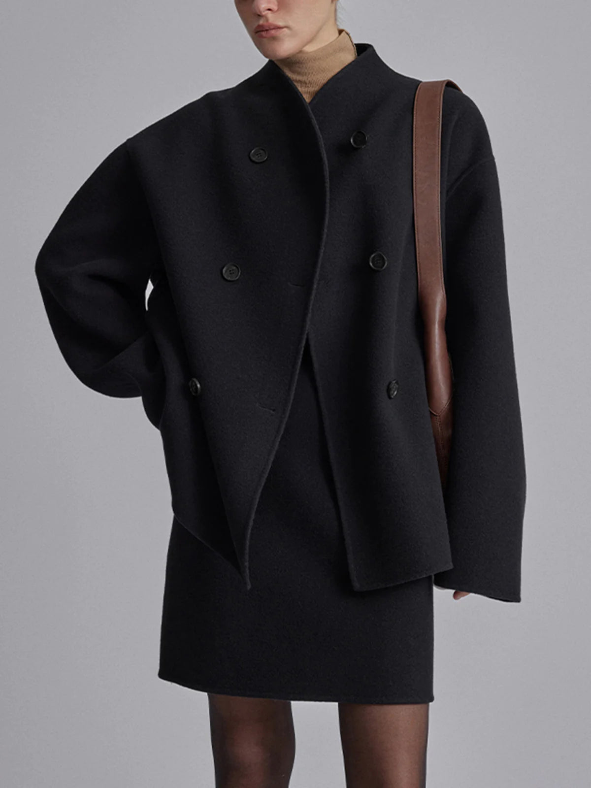 Jimena | Chaqueta Oversize Con Grandes Botones