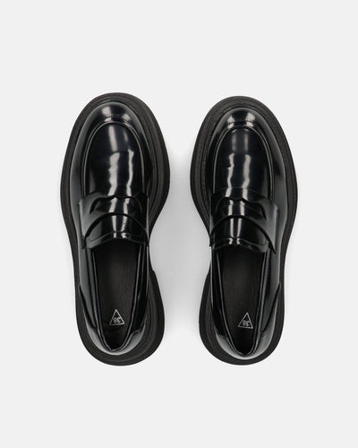 BICE | Mocasines Negros De Plataforma
