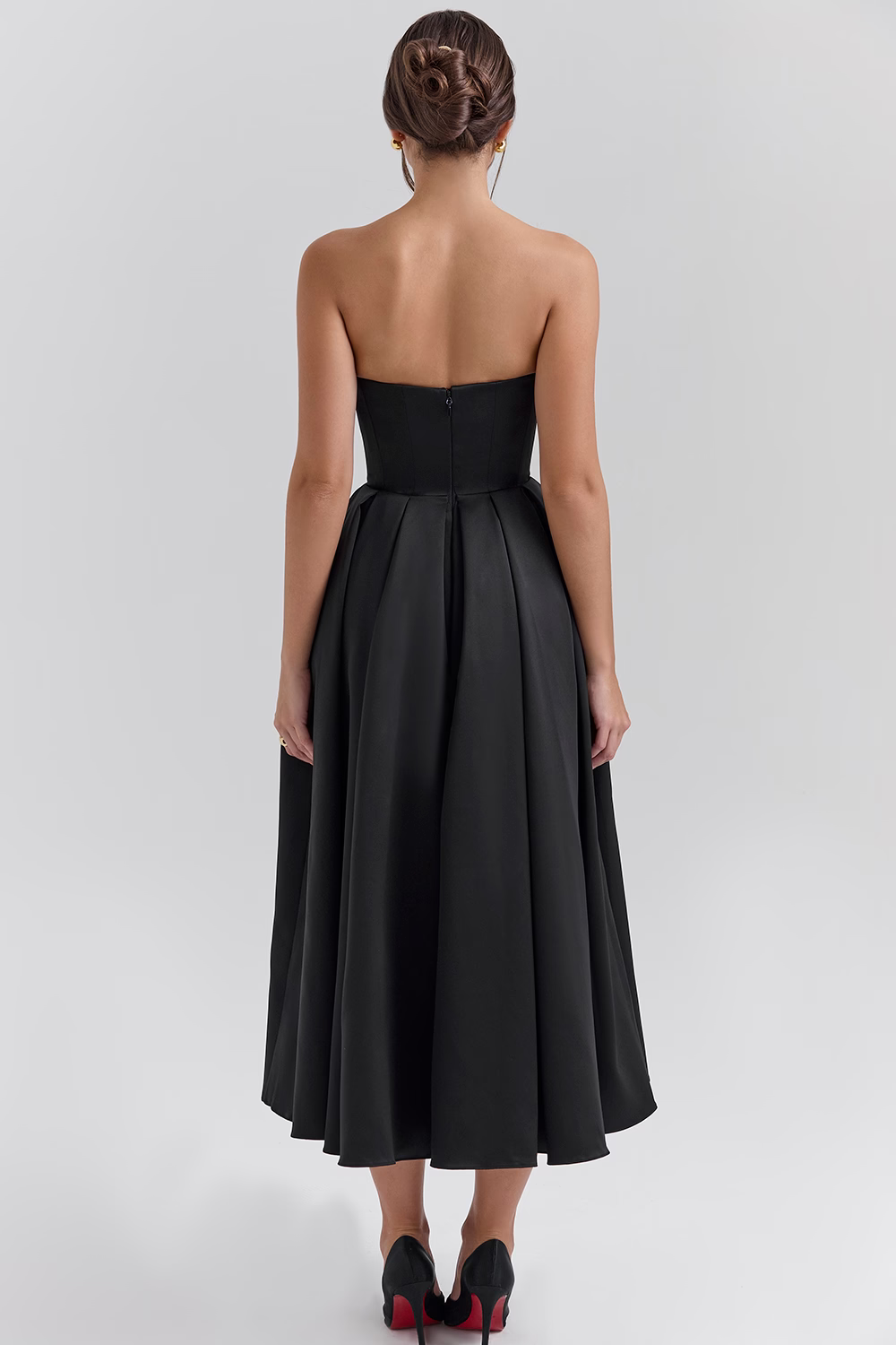 Nicole | Vestido Bustier Celeste