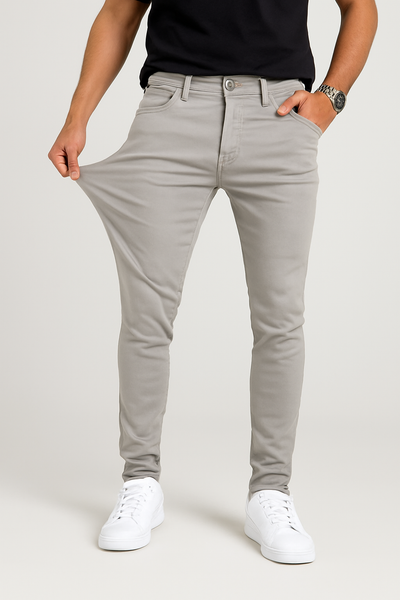Thomas | Pantalones Casual Ajustados Sólidos
