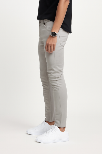 Thomas | Pantalones Casual Ajustados Sólidos