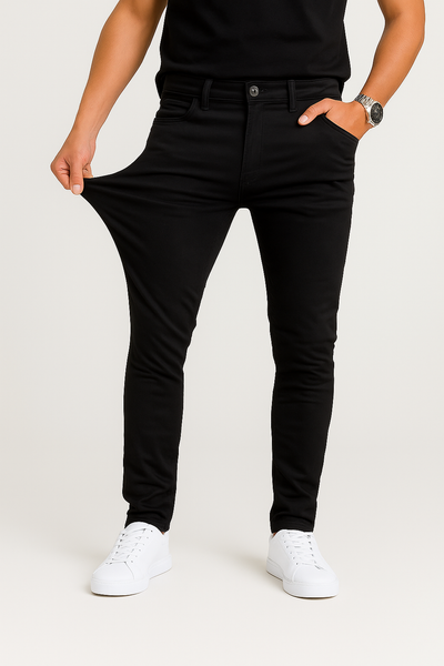 Thomas | Pantalones Casual Ajustados Sólidos