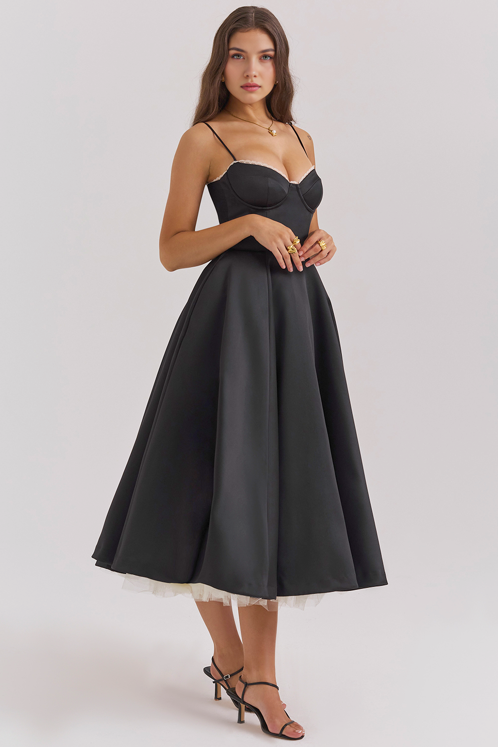 Chiara | Vestido Midi Cloe - Doble Capa
