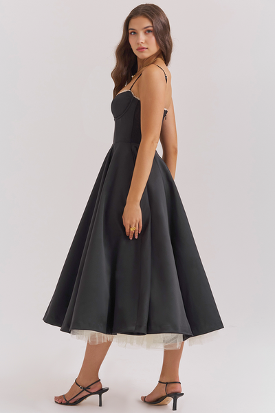 Chiara | Vestido Midi Cloe - Doble Capa