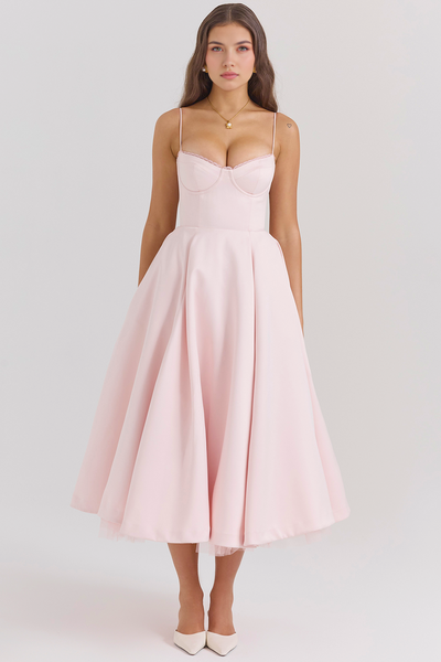 Chiara | Vestido Midi Cloe - Doble Capa