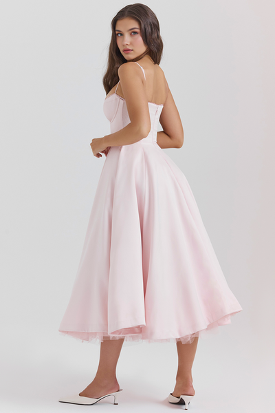 Chiara | Vestido Midi Cloe - Doble Capa