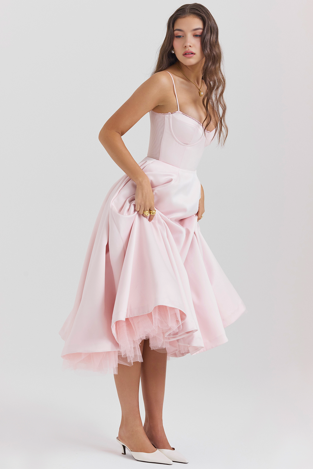 Chiara | Vestido Midi Cloe - Doble Capa