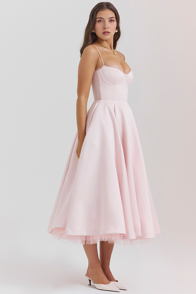 Chiara | Vestido Midi Cloe - Doble Capa