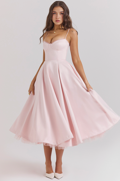 Chiara | Vestido Midi Cloe - Doble Capa
