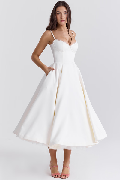 Chiara | Vestido Midi Cloe - Doble Capa