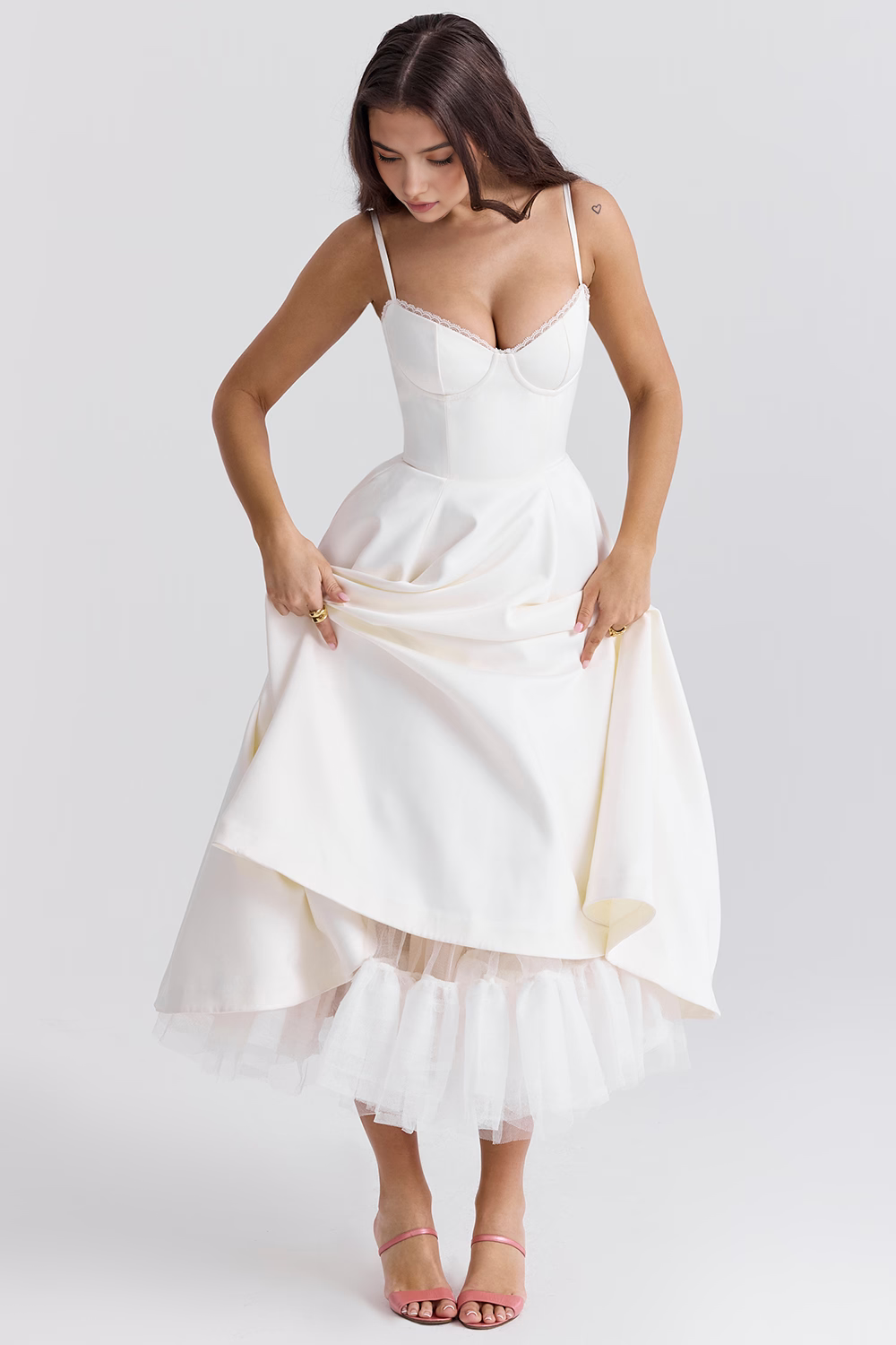 Chiara | Vestido Midi Cloe - Doble Capa