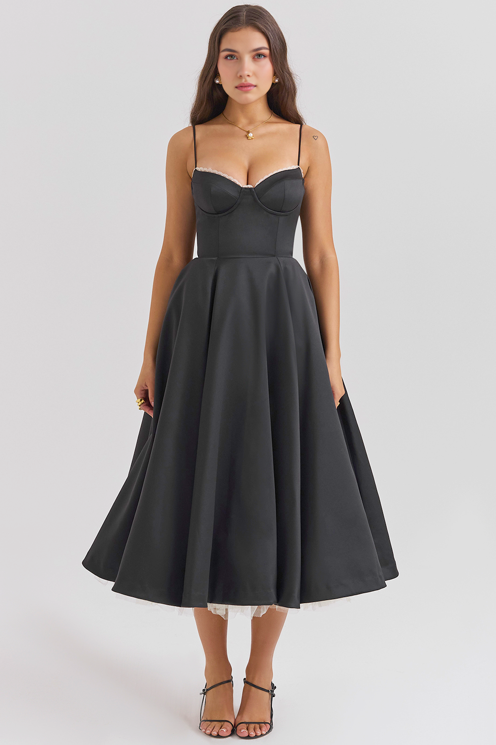 Chiara | Vestido Midi Cloe - Doble Capa