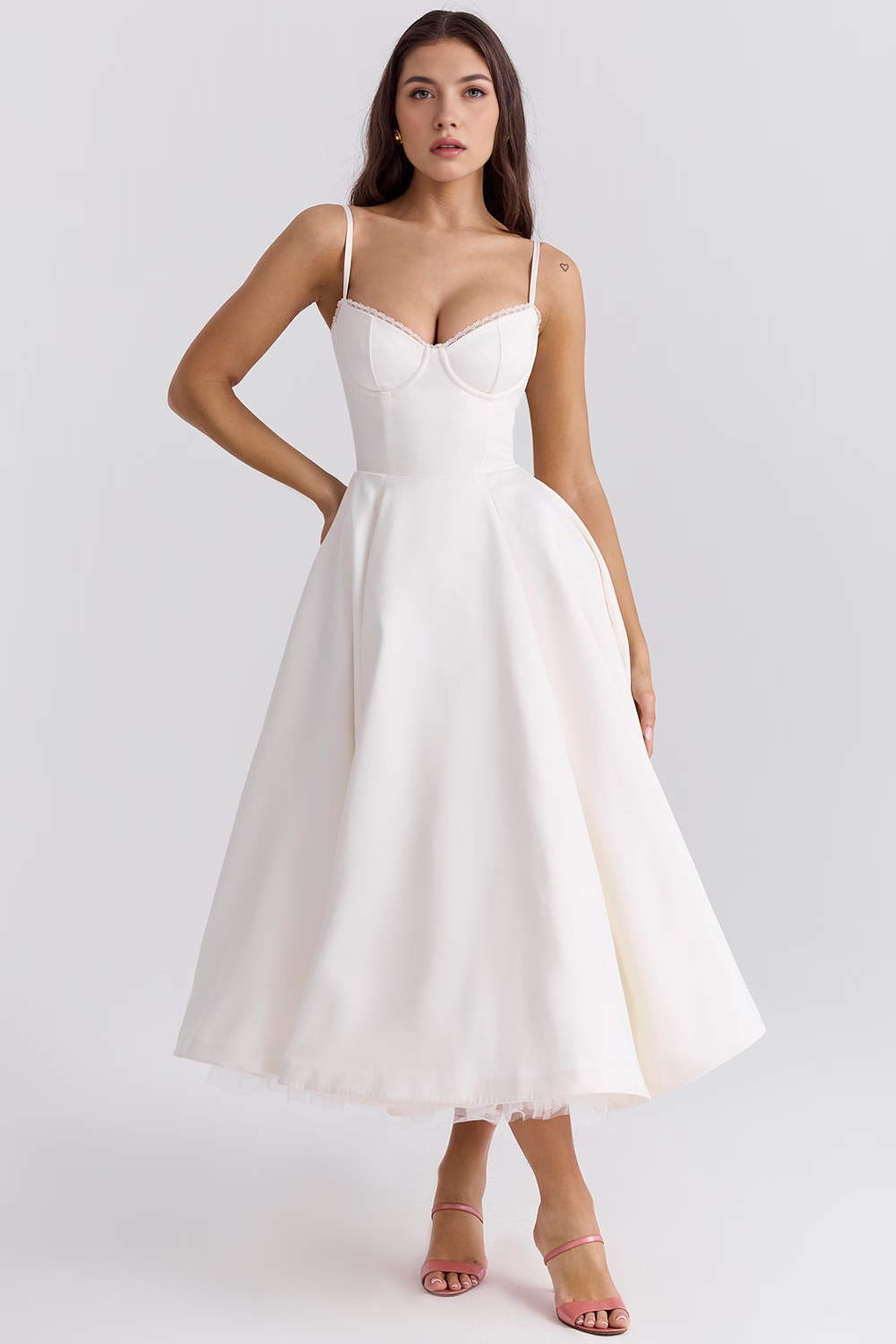 Chiara | Vestido Midi Cloe - Doble Capa