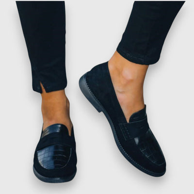 Noa | Mocasines Con Efecto Croc
