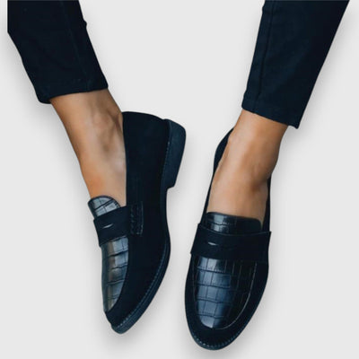 Noa | Mocasines Con Efecto Croc