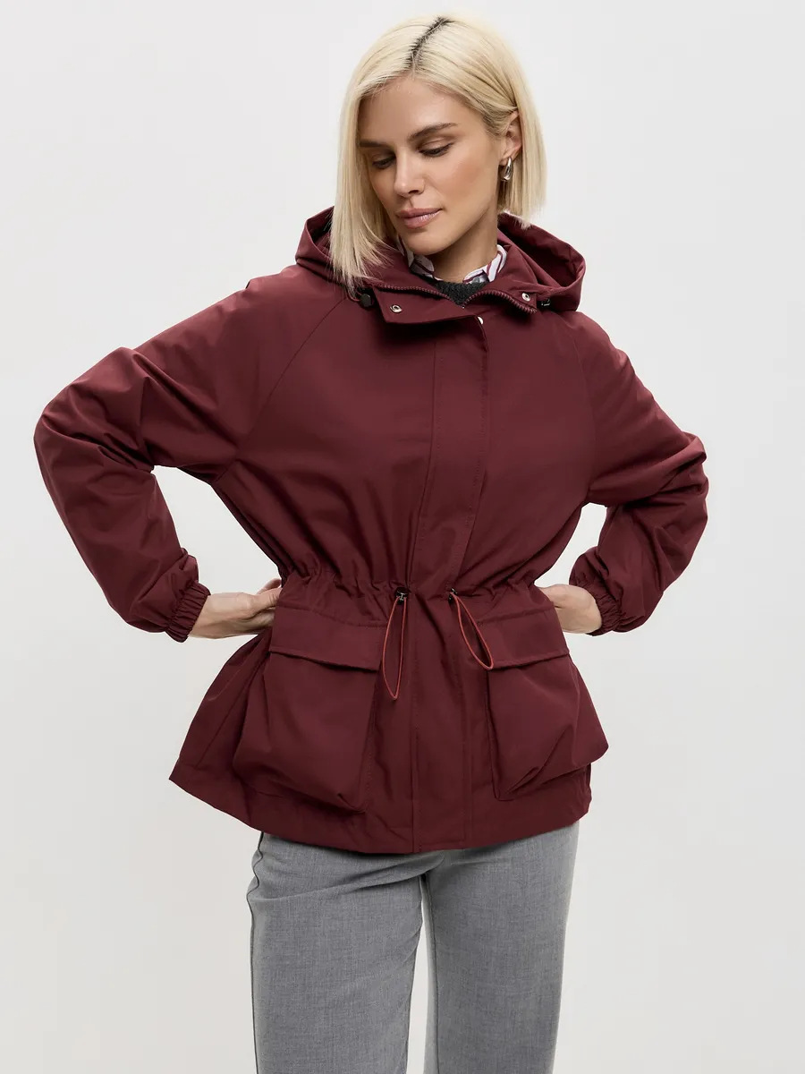 SOFÍA  | chaqueta impermeable con capucha ajustable Karol Firenze
