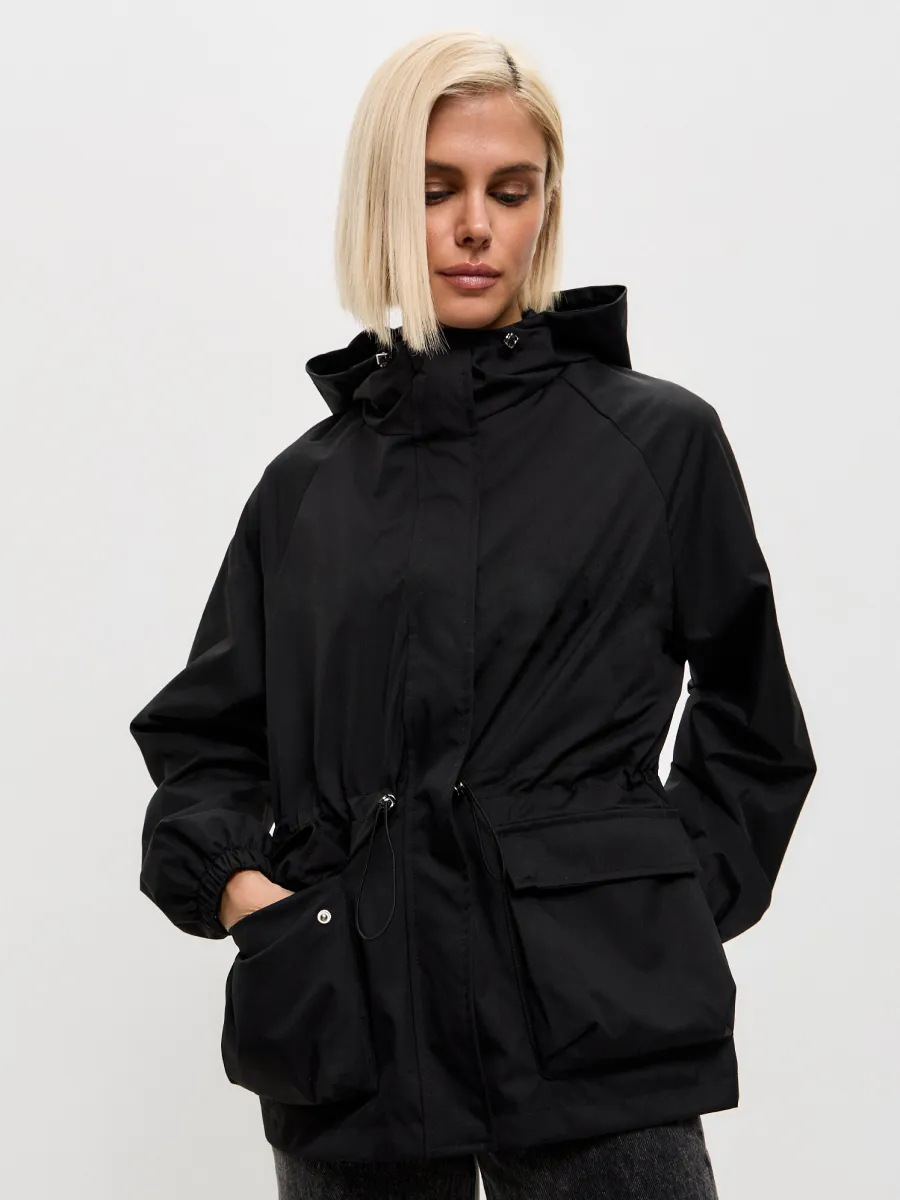 SOFÍA  | chaqueta impermeable con capucha ajustable Karol Firenze