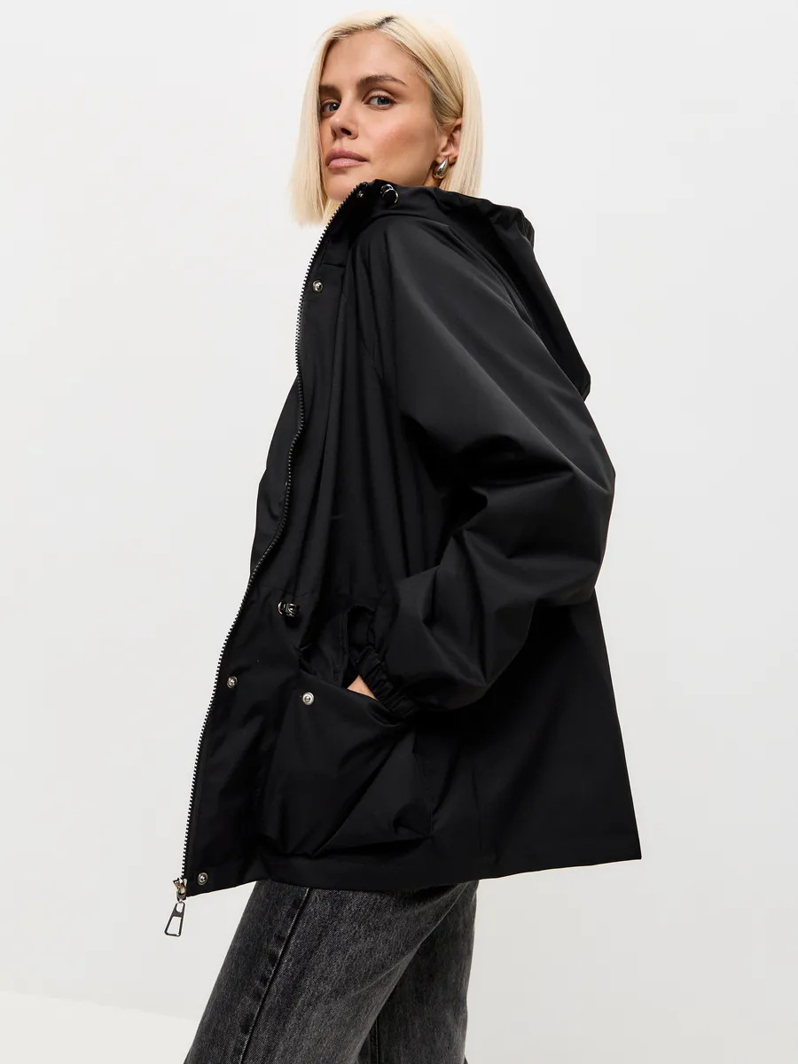 SOFÍA  | chaqueta impermeable con capucha ajustable Karol Firenze