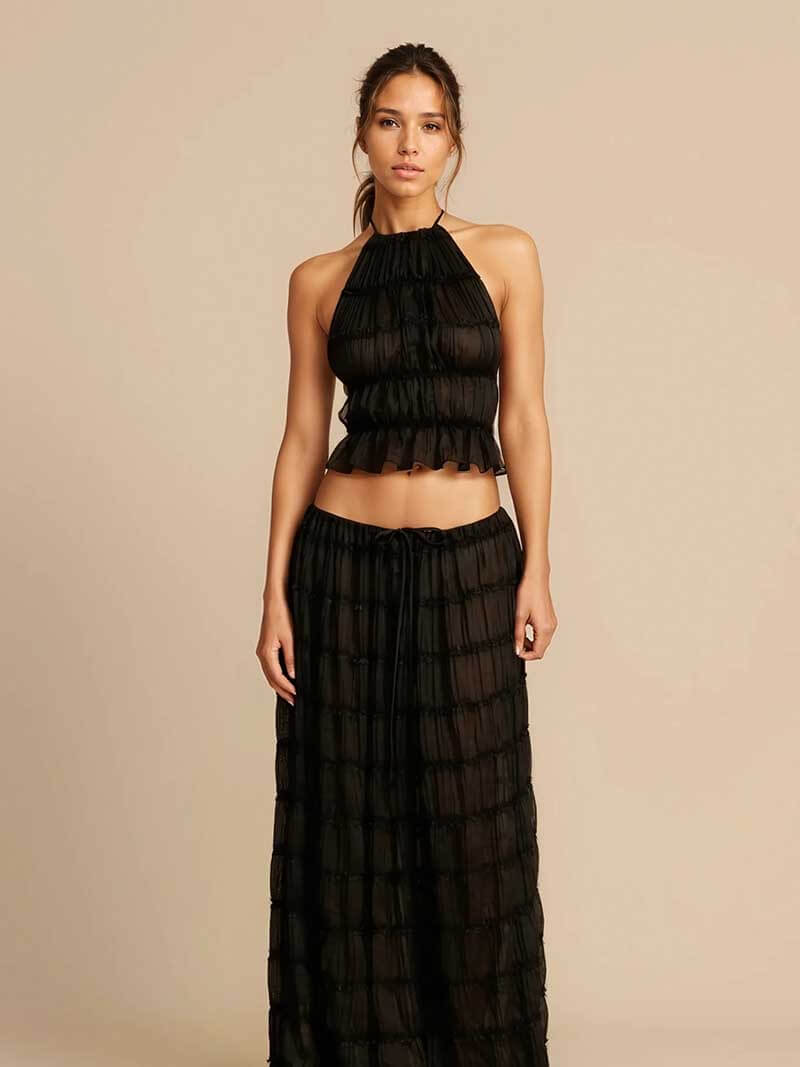 Solerina | Conjunto Boho Con Volantes Karol Firenze
